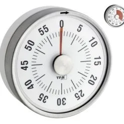 Timer Contaminuti Calamitato Bianco TFA