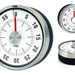 Timer Contaminuti Calamitato Nero TFA