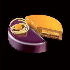 Set Demi Cake Idea: Due Fasce Semicerchio Inox Di Martellato