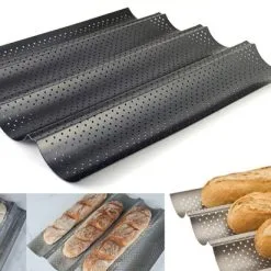 Teglia Forata Per Baguette Antiaderente
