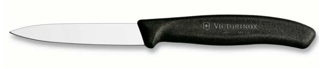 Spelucchino Cm. 8 Serie SwissClassic Di Victorinox - Manico Nero 1 Spelucchino Cm. 8 Serie SwissClassic Di Victorinox - Manico Nero