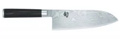 Coltello Damascato Santoku Alto Cm. 19 Serie Shun Classic Di Kai