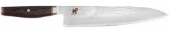 Coltello 3 Strati Gyutoh Lama Cm. 24 Martellata Serie Miyabi 6000 MCT