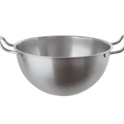 Bastardella Professionale Semisferica Con Manici In Inox - Diametro Cm. 22