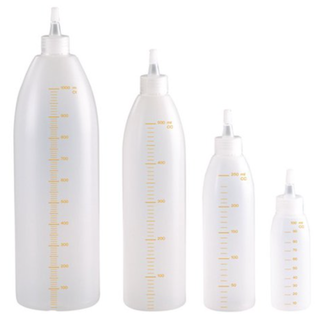 Flacone Graduato Con Tappo A Vite 1 Flacone Graduato Con Tappo A Vite