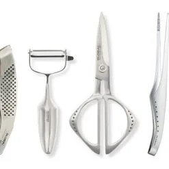 Accessori Global: 2 Pinze, 1 Pelapatate E 1 Forbice Di Global