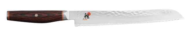 Coltello 3 Strati Da Pane Lama Cm. 23 Martellata Serie Miyabi 6000 MCT 1 Coltello 3 Strati Da Pane Lama Cm. 23 Martellata Serie Miyabi 6000 MCT