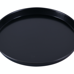 Teglia Tonda Per Pizza In Ferro Blu Altezza Cm. 2,5