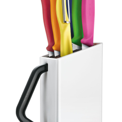 Swiss Classic Utility Block: Ceppo Bianco Con 6 Accessori Victorinox