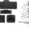 Valigetta Completa Di Coltelli Victorinox Swiss Classic, Fibrox Manico Nero E Accessori
